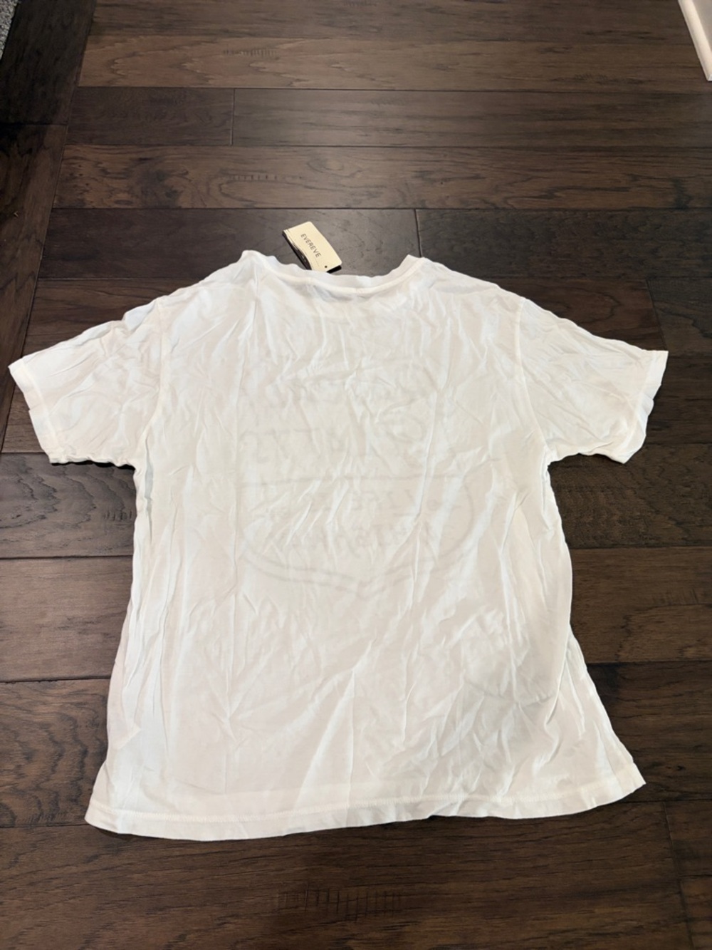 New With Tags Evereve Letluv Rascal Flats Boyfriend Tee Sz M - Picture 6 of 6
